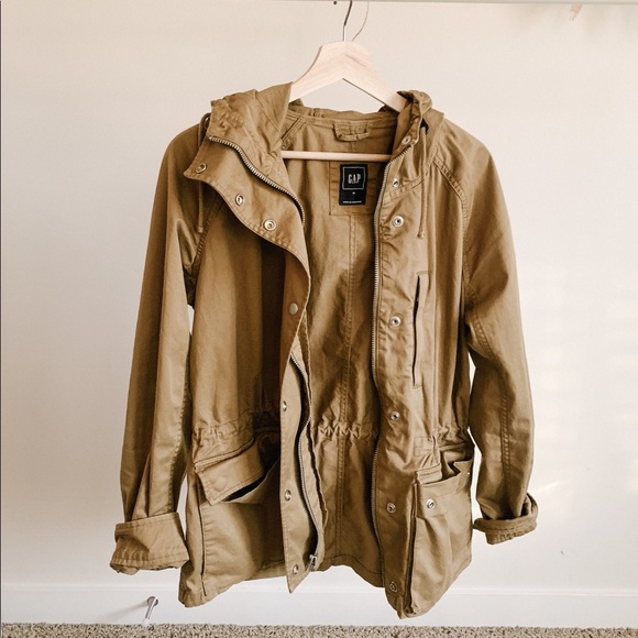 GAP Jackets & Blazers - Gap Tan Military Jacket